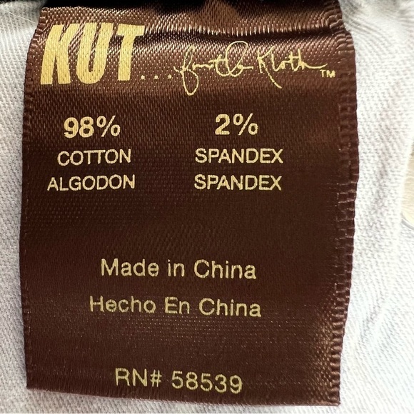 KUT From The Kloth Bootcut Medium Wash Denim Jeans Women's Size 10 - Picture 15 of 16